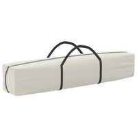 Thumbnail for Partyzelt Faltbar mit Seitenwänden Creme 3x3 m