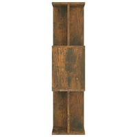 Thumbnail for Bücherregal/Raumteiler Räuchereiche 80x24x96 cm Holzwerkstoff