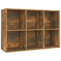 Thumbnail for Bücherregal/Sideboard Räuchereiche 66x30x98 cm Holzwerkstoff