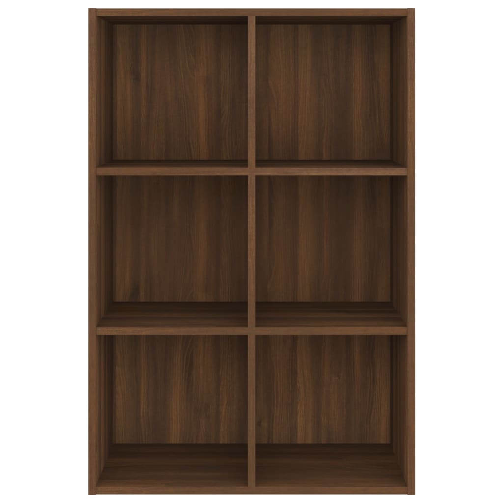 Bücherregal/Sideboard Braun Eichen-Optik 66x30x98 cm