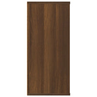Thumbnail for Bücherregal/Sideboard Braun Eichen-Optik 66x30x98 cm
