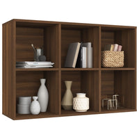 Thumbnail for Bücherregal/Sideboard Braun Eichen-Optik 66x30x98 cm