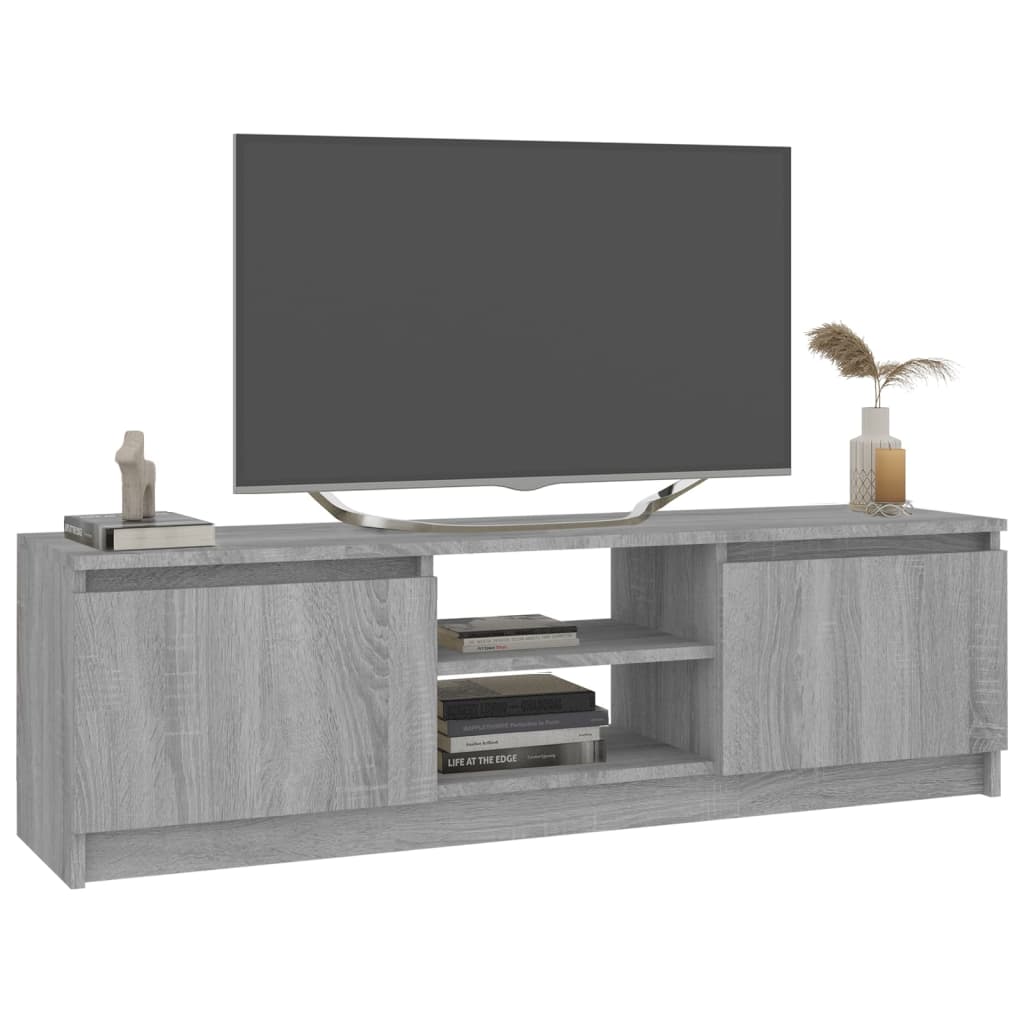 TV-Schrank Grau Sonoma 120×30×35,5 cm Holzwerkstoff