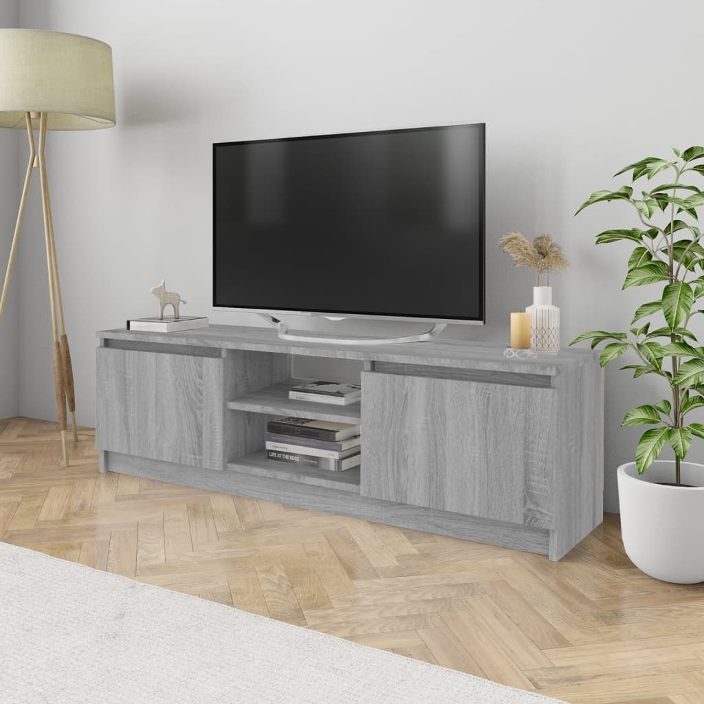 TV-Schrank Grau Sonoma 120×30×35,5 cm Holzwerkstoff