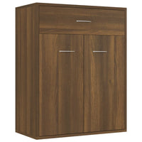 Thumbnail for Sideboard Braun Eichen-Optik 60x30x75 cm Holzwerkstoff