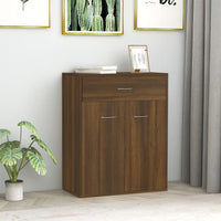 Thumbnail for Sideboard Braun Eichen-Optik 60x30x75 cm Holzwerkstoff