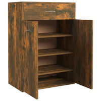 Thumbnail for Schuhschrank Räuchereiche 60x35x84 cm Holzwerkstoff