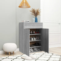 Thumbnail for Schuhschrank Grau Sonoma 60x35x84 cm Holzwerkstoff