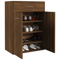Thumbnail for Schuhschrank Braun Eichen-Optik 60x35x84 cm Holzwerkstoff