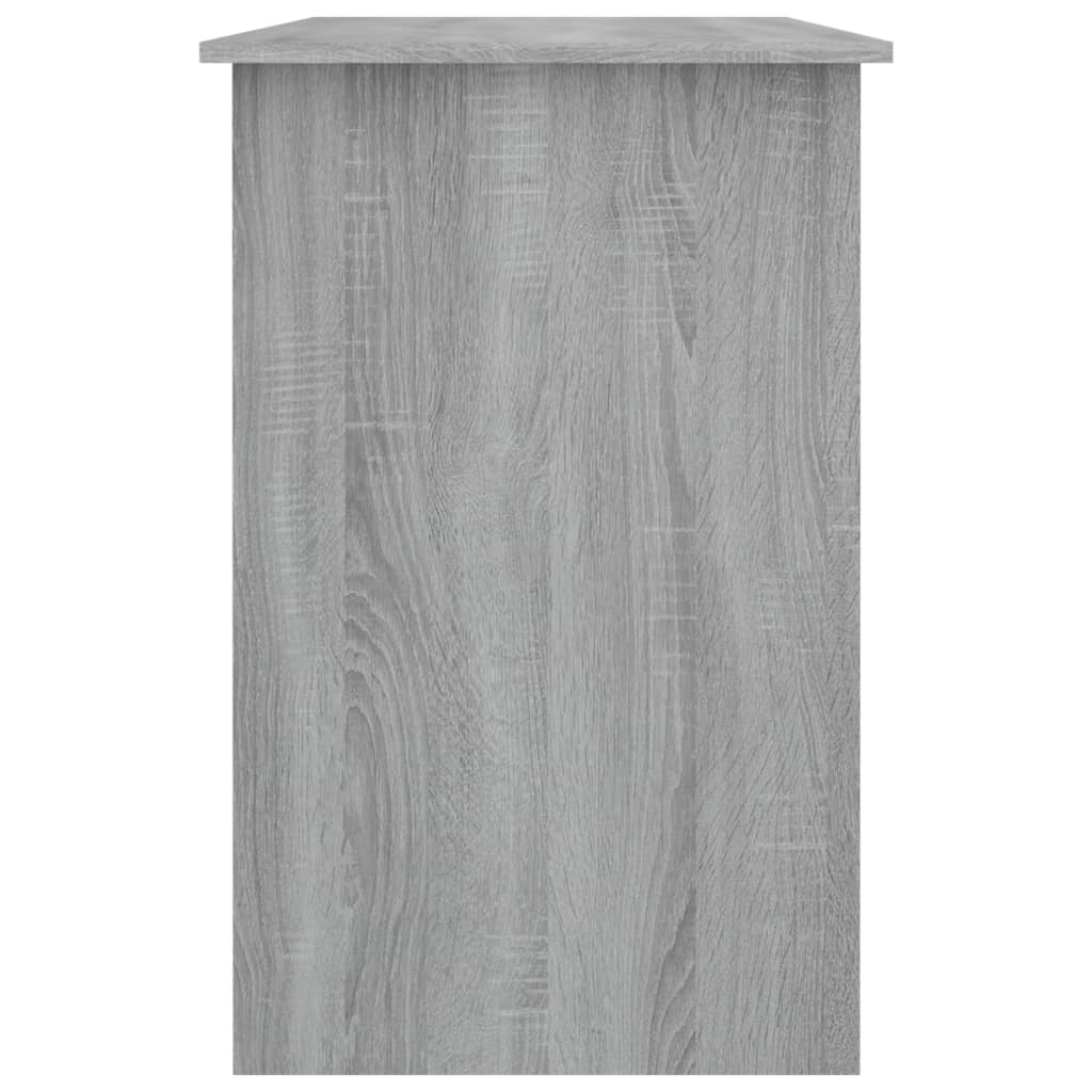 Schreibtisch Grau Sonoma 100x50x76 cm Holzwerkstoff