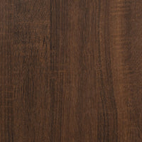 Thumbnail for Eckschreibtisch Braun Eichen-Optik 200x50x76 cm Holzwerkstoff