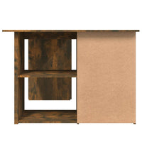 Thumbnail for Eckschreibtisch Räuchereiche 145x100x76 cm Holzwerkstoff