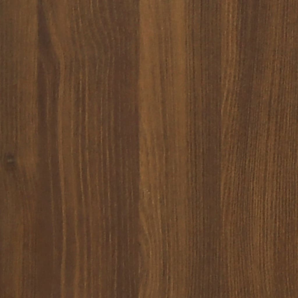 Schreibtisch Braun Eichen-Optik 90x50x74 cm Holzwerkstoff