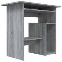 Thumbnail for Schreibtisch Grau Sonoma 80x45x74 cm Holzwerkstoff