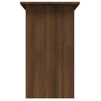 Thumbnail for Schreibtisch Braun Eichen-Optik 80x45x74 cm Holzwerkstoff