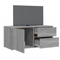 Thumbnail for TV-Schrank Grau Sonoma 80x34x36 cm Holzwerkstoff