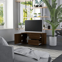 Thumbnail for TV-Schrank Braun Eichen-Optik 80x34x36 cm Holzwerkstoff