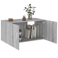 Thumbnail for Wandschrank Grau Sonoma 80x39x40 cm Holzwerkstoff