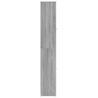 Thumbnail for Badezimmerschrank Grau Sonoma 30x30x183,5 cm Holzwerkstoff