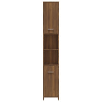 Thumbnail for Badezimmerschrank Braun Eichen-Optik 30x30x183,5 cm