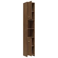 Thumbnail for Badezimmerschrank Braun Eichen-Optik 30x30x183,5 cm