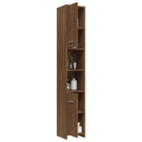 Thumbnail for Badezimmerschrank Braun Eichen-Optik 30x30x183,5 cm