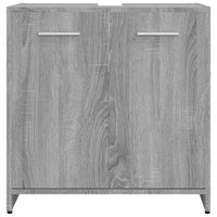 Thumbnail for Badezimmerschrank Grau Sonoma 60x33x60 cm Holzwerkstoff
