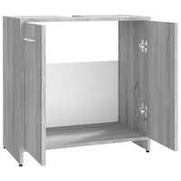 Thumbnail for Badezimmerschrank Grau Sonoma 60x33x60 cm Holzwerkstoff