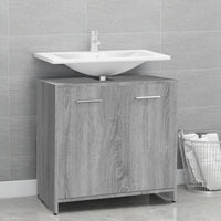 Thumbnail for Badezimmerschrank Grau Sonoma 60x33x60 cm Holzwerkstoff