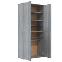 Thumbnail for Schuhregal Grau Sonoma 80x39x178 cm Holzwerkstoff