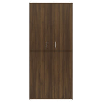 Thumbnail for Schuhschrank Braun Eichen-Optik 80x39x178 cm Holzwerkstoff