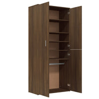 Thumbnail for Schuhschrank Braun Eichen-Optik 80x39x178 cm Holzwerkstoff