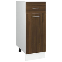 Thumbnail for Unterschrank mit Schublade Braun Eichen-Optik 30x46x81,5 cm
