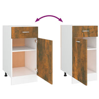 Thumbnail for Unterschrank mit Schublade Räuchereiche 40x46x81,5 cm