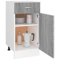 Thumbnail for Unterschrank mit Schublade Grau Sonoma 40x46x81,5 cm