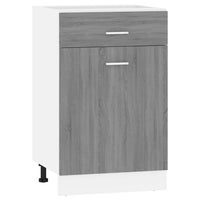 Thumbnail for Unterschrank mit Schublade Grau Sonoma 50x46x81,5 cm