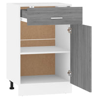 Thumbnail for Unterschrank mit Schublade Grau Sonoma 50x46x81,5 cm
