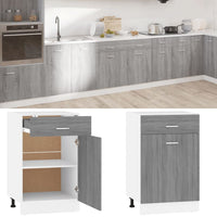Thumbnail for Unterschrank mit Schublade Grau Sonoma 50x46x81,5 cm