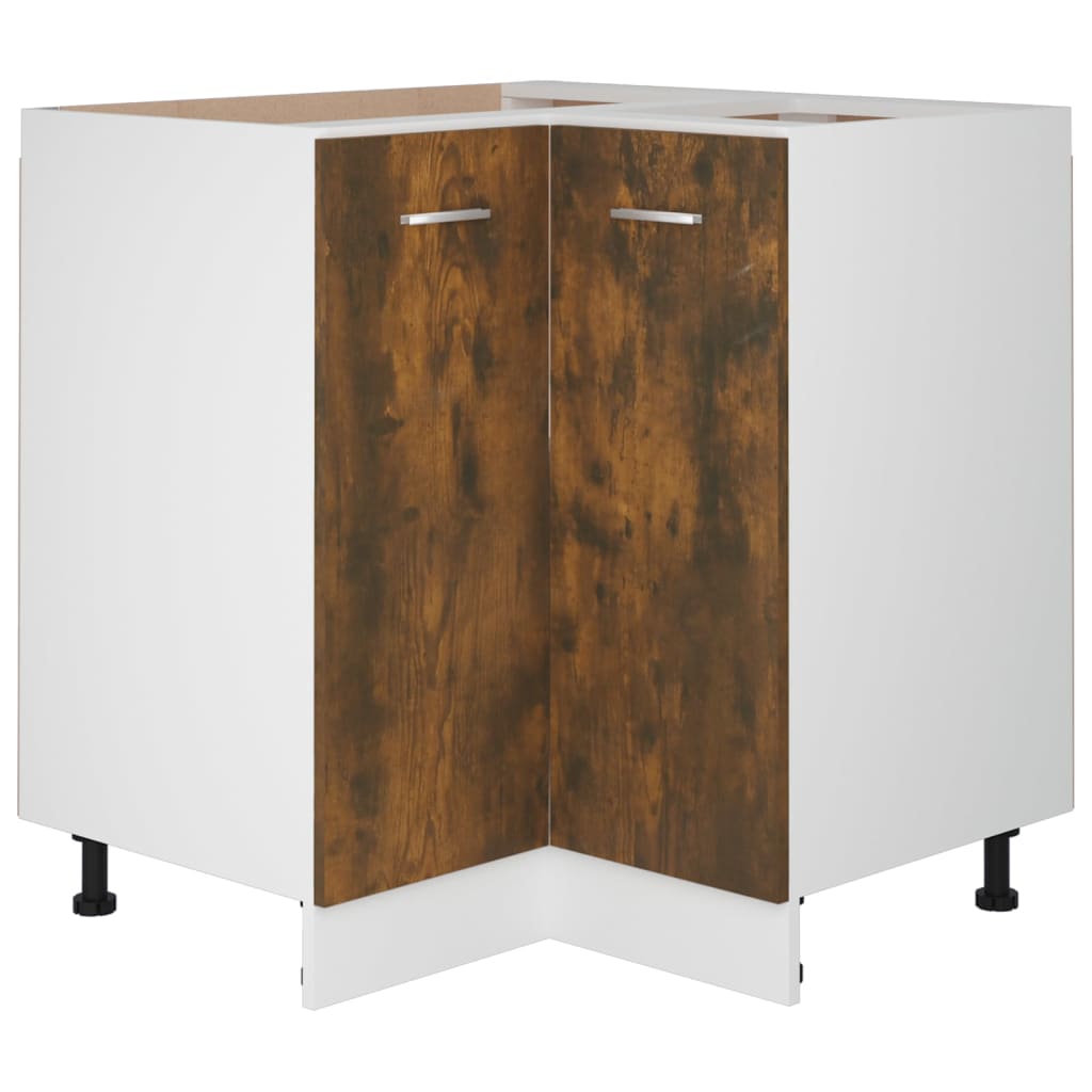 Küchenschrank Räuchereiche 75,5x75,5x80,5 cm Holzwerkstoff