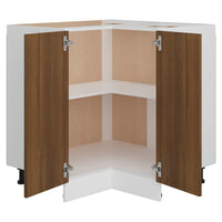 Thumbnail for Küchenschrank Braun Eichen-Optik 75,5x75,5x80,5cm Holzwerkstoff