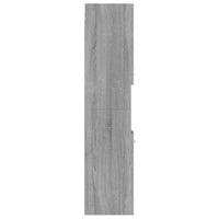 Thumbnail for Badezimmerschrank Grau Sonoma 30x30x130 cm Holzwerkstoff