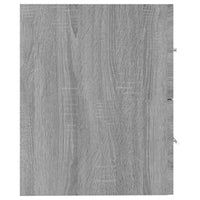 Thumbnail for Waschbeckenschrank Grau Sonoma 60x38,5x48 cm Holzwerkstoff
