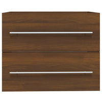 Thumbnail for Waschbeckenschrank Braun Eichen-Optik 60x38,5x48 cm