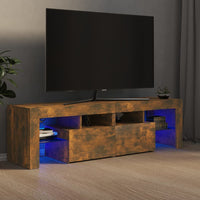 Thumbnail for TV-Schrank mit LED-Leuchten Räuchereiche 140x36,5x40 cm