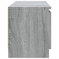 Thumbnail for TV-Schrank mit LED-Leuchten Grau Sonoma 120x30x35,5 cm