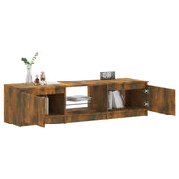 Thumbnail for TV-Schrank mit LED-Leuchten Räuchereiche 140x40x35,5 cm