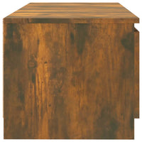 Thumbnail for TV-Schrank mit LED-Leuchten Räuchereiche 140x40x35,5 cm