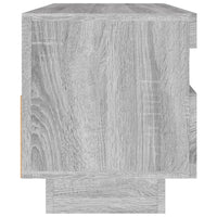 Thumbnail for TV-Schrank mit LED-Leuchten Grau Sonoma 100x35x40 cm