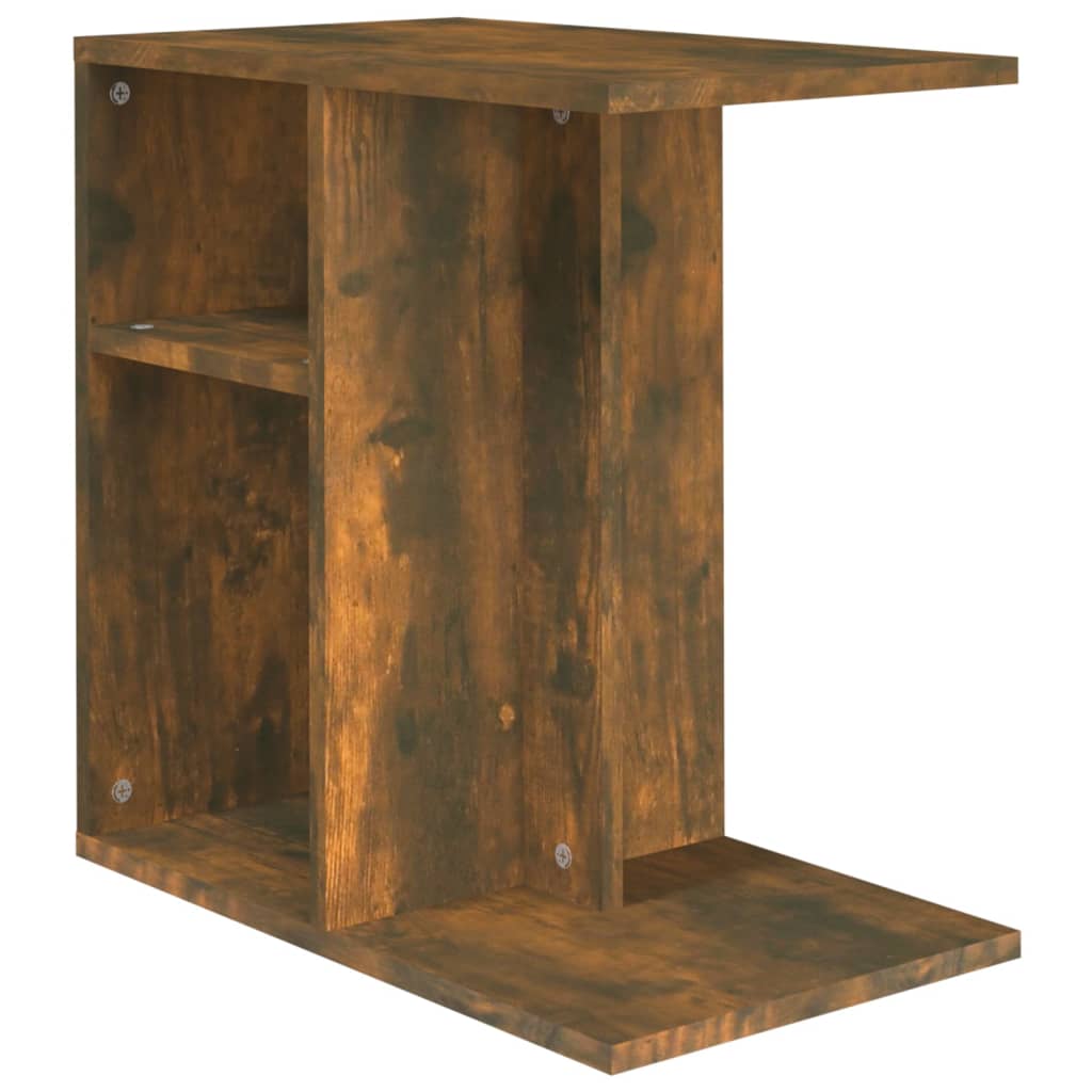 Beistelltisch Räuchereiche 50x30x50 cm Holzwerkstoff