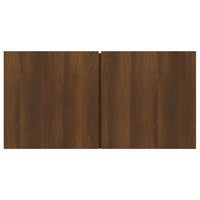 Thumbnail for TV-Wandschrank Braun Eiche 2 Stk. 60x30x30 cm Holzwerkstoff